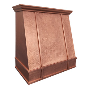 Fobest Hand Hammered Copper Vent Hood FCP-306