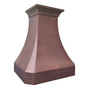 Fobest Hand Hammered Fire Copper Kitchen Hood FCP-322