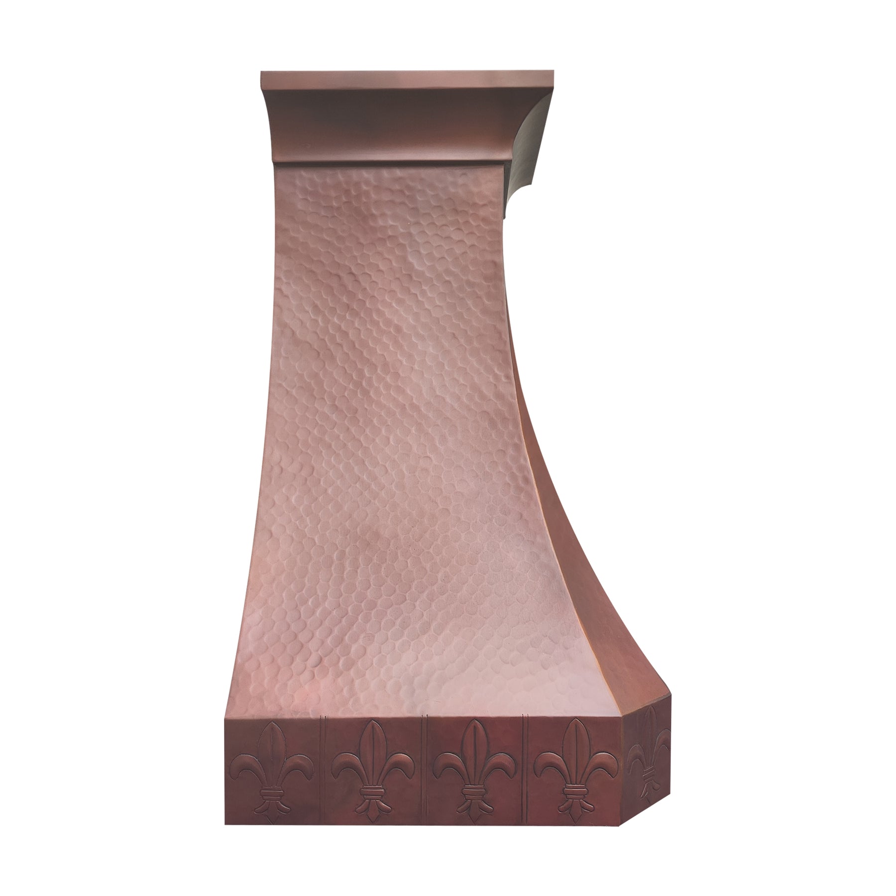 Fobest Hand Hammered Fire Copper Kitchen Hood FCP-322