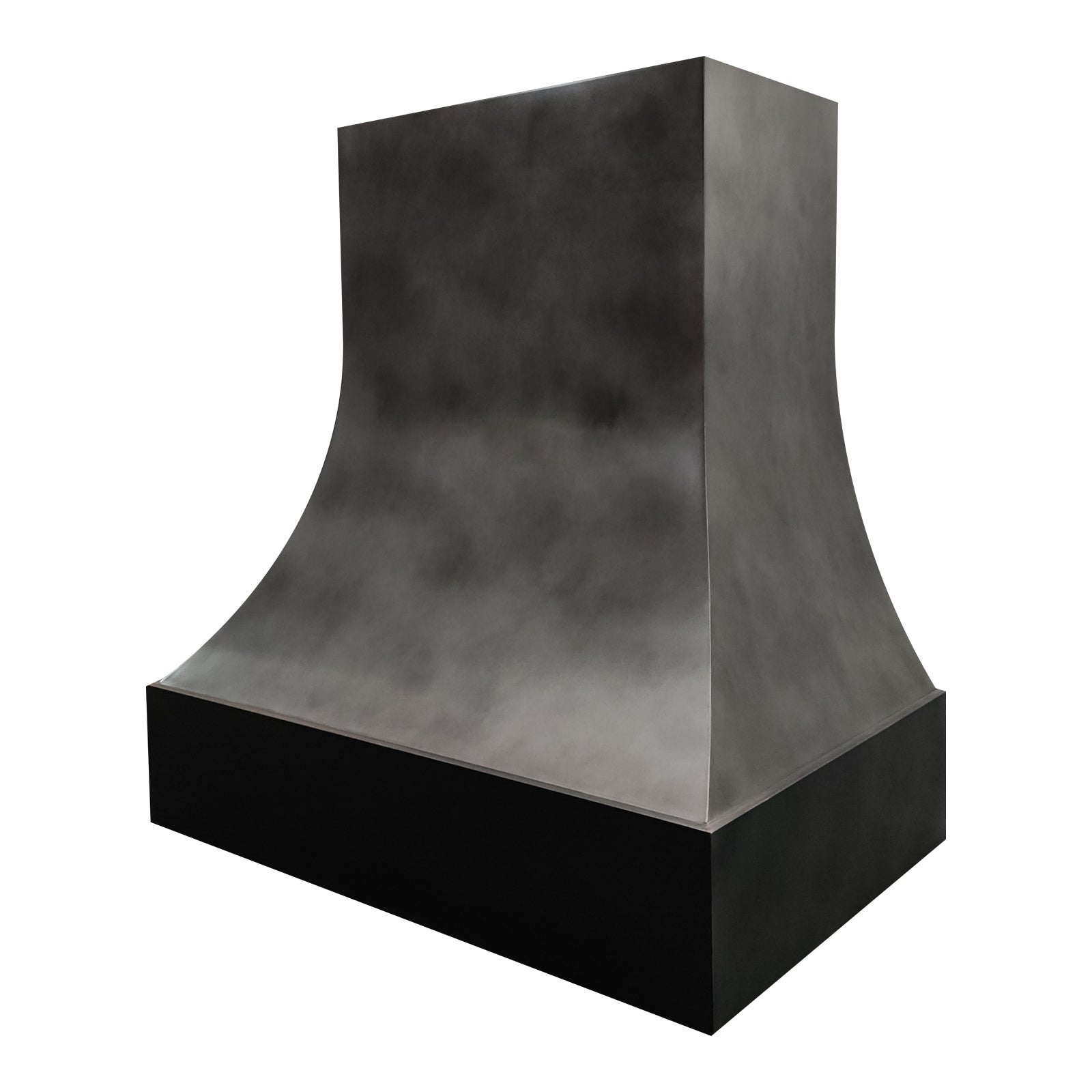Fobest Handcrafted Dark Zinc Rustic Kitchen Range Hood FSS-551