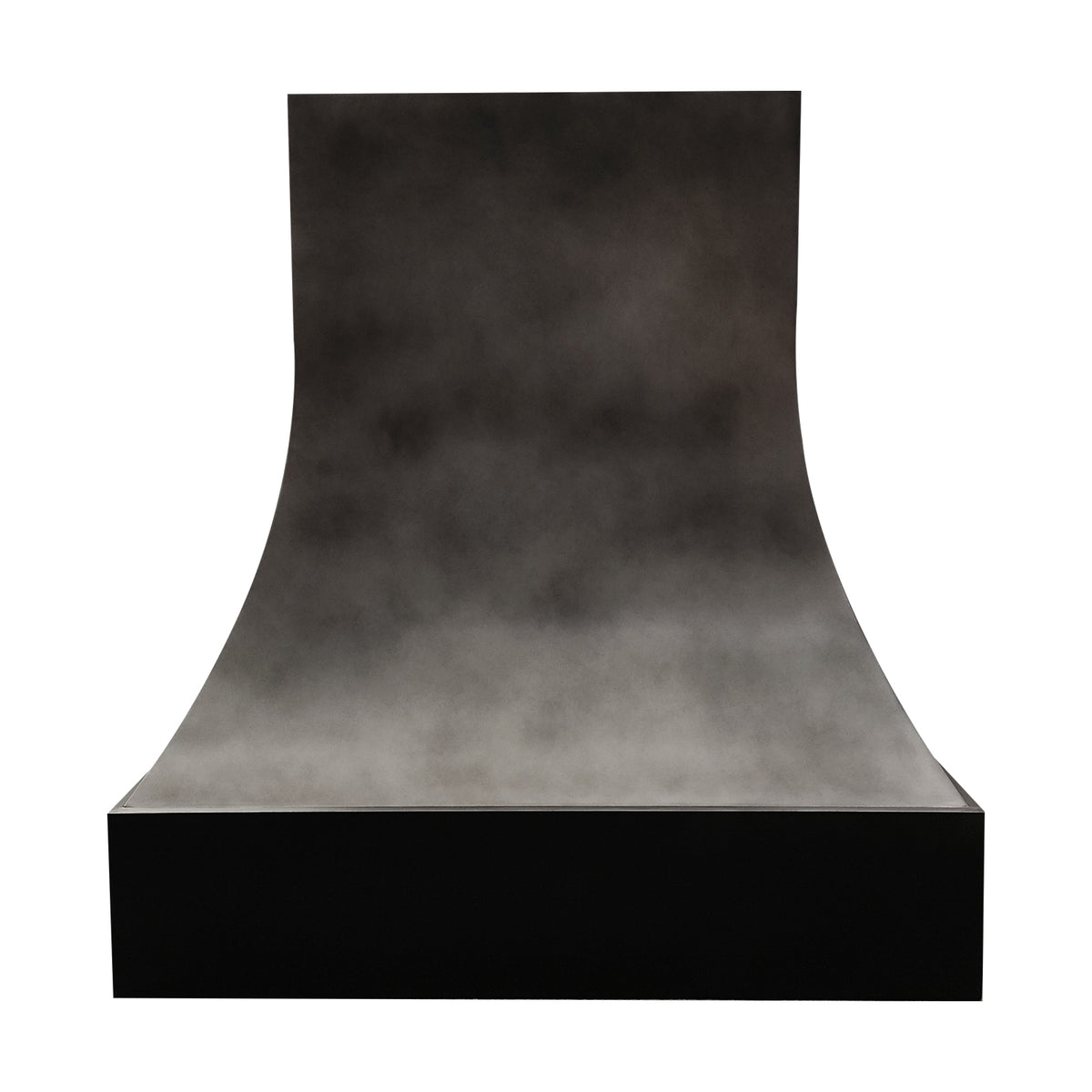 Fobest Handcrafted Dark Zinc Rustic Kitchen Range Hood FSS-551