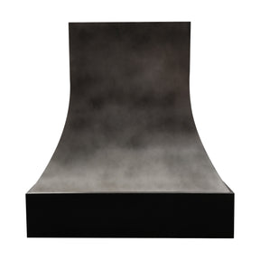 Fobest Handcrafted Dark Zinc Rustic Kitchen Range Hood FSS-551
