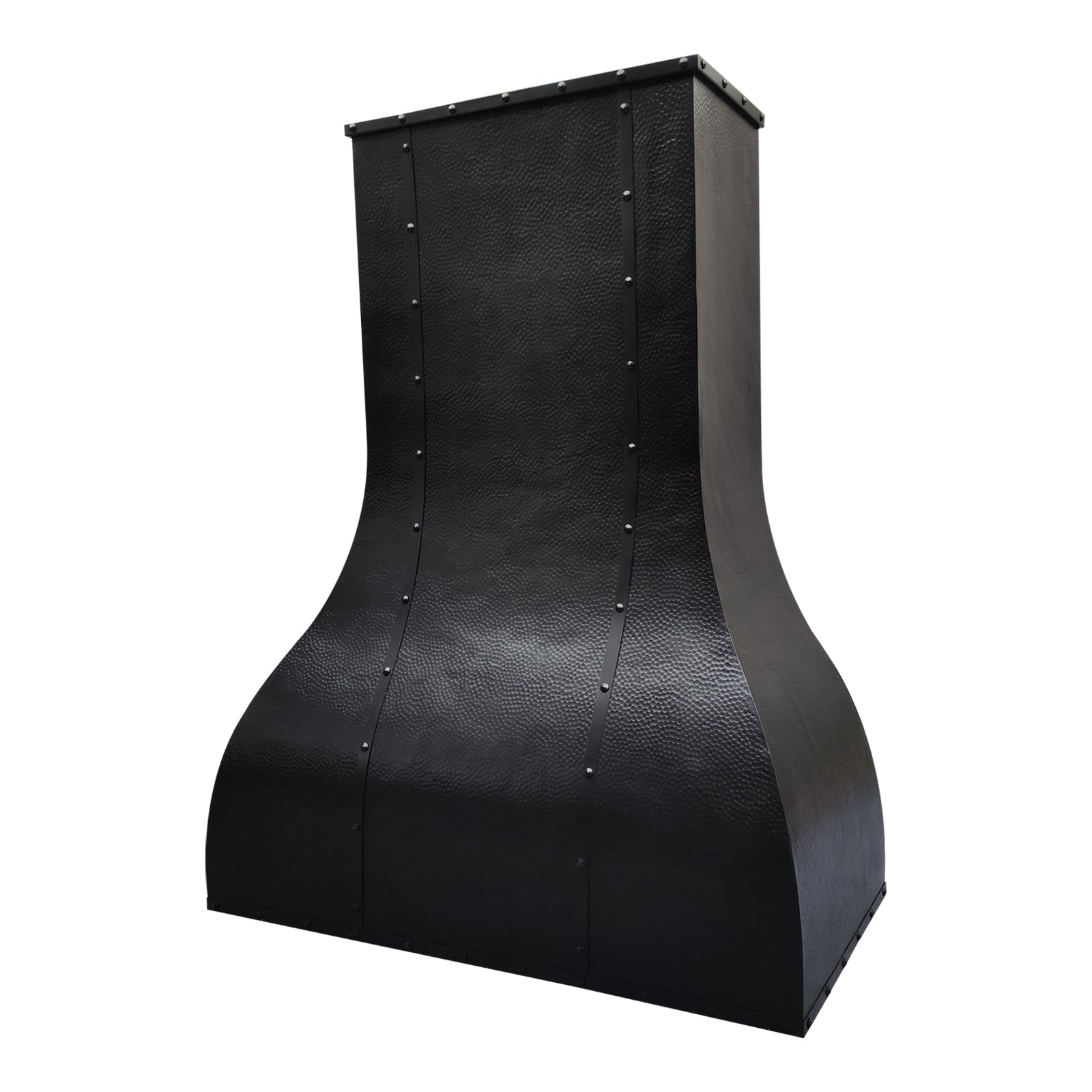 Fobest Handcrafted Bronze Kitchen Range Hood with Hammered Texture FCP-329