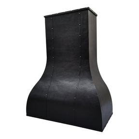 Fobest Handcrafted Bronze Kitchen Range Hood with Hammered Texture FCP-329