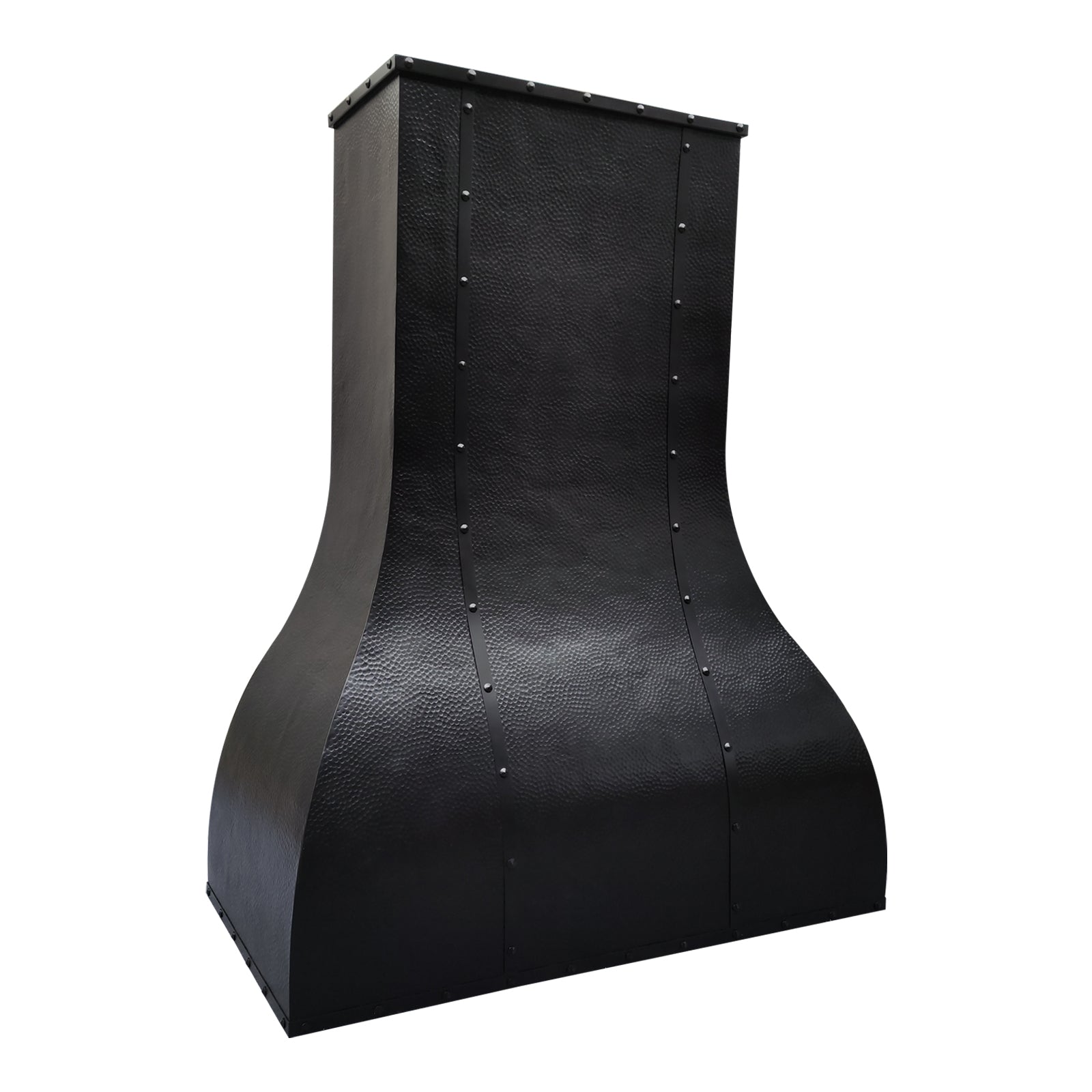 Fobest Handcrafted Bronze Kitchen Range Hood with Hammered Texture FCP-329