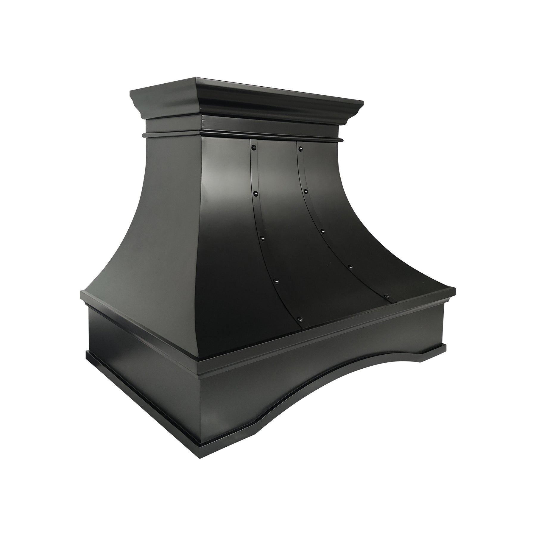 Fobest Handcrafted Oil Rubbed Kitchen Metal Range Hood with Arched Design FCP-389