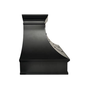 Fobest Handcrafted Oil Rubbed Kitchen Metal Range Hood with Arched Design FCP-389