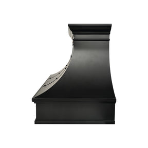 Fobest Handcrafted Oil Rubbed Kitchen Metal Range Hood with Arched Design FCP-389