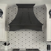 Fobest Handcrafted Oil Rubbed Kitchen Metal Range Hood with Arched Design FCP-389