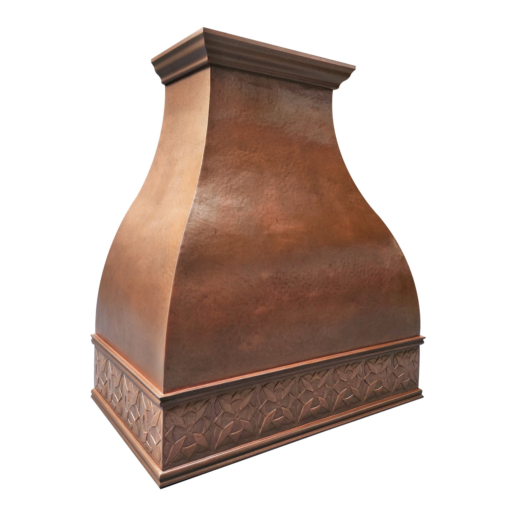 Fobest Handcrafted Vintage Copper Bell Shaped Custom Range Hood FCP-341