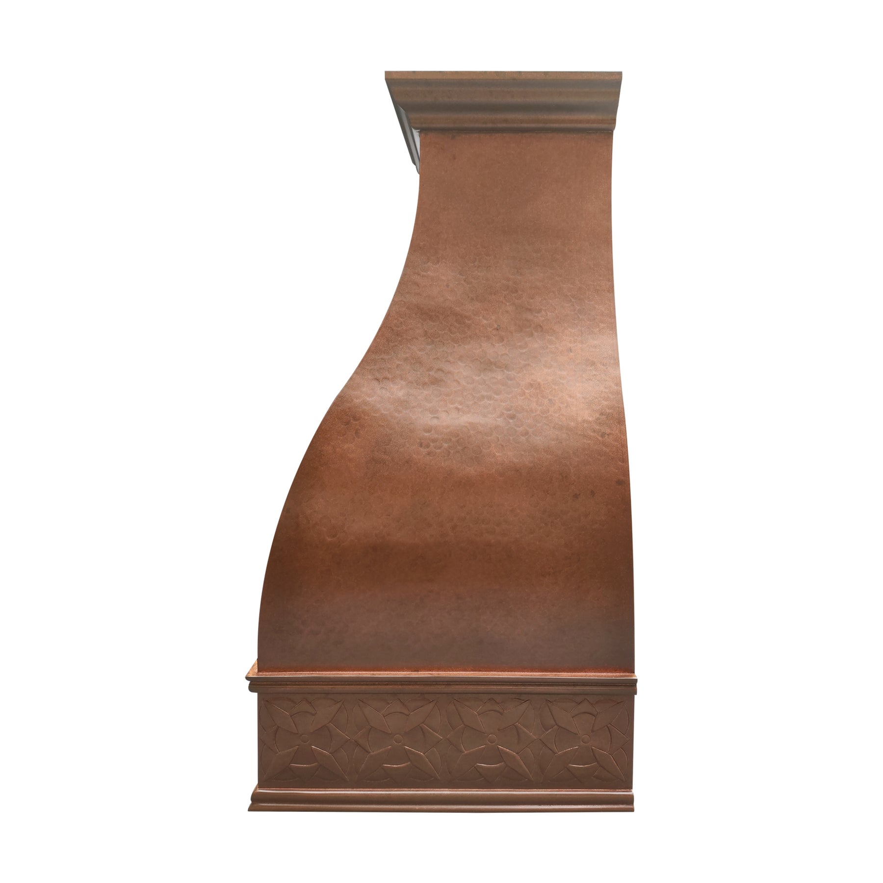 Fobest Handcrafted Vintage Copper Bell Shaped Custom Range Hood FCP-341