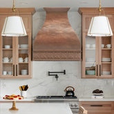 Fobest Handcrafted Vintage Copper Bell Shaped Custom Range Hood FCP-341