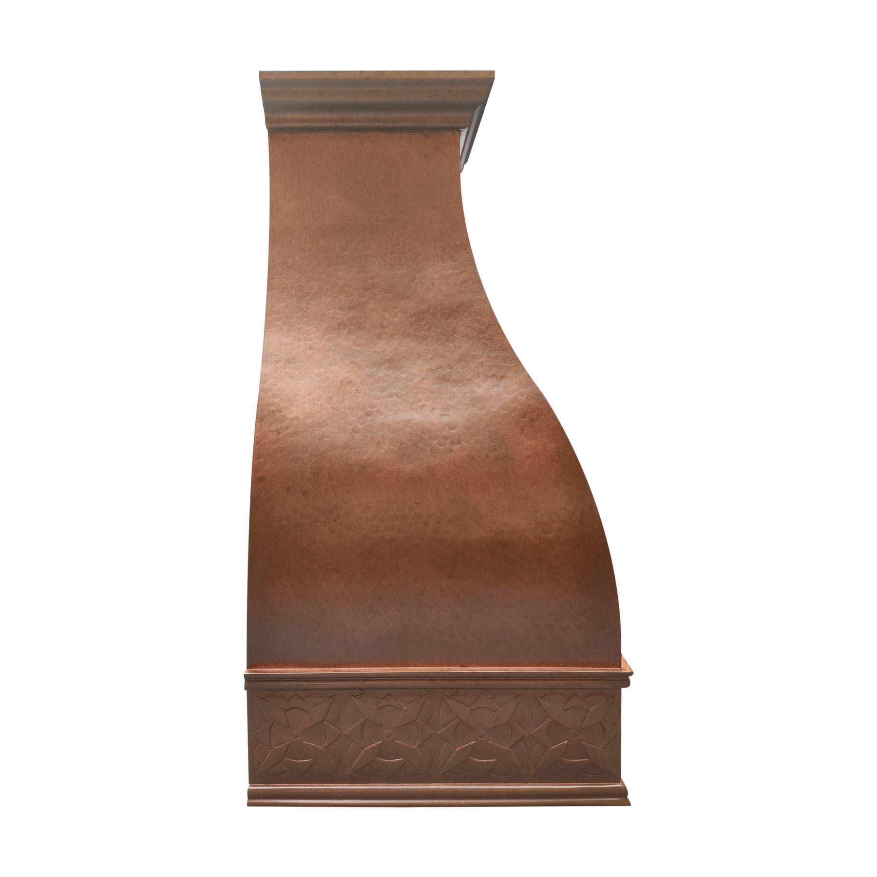 Fobest Handcrafted Vintage Copper Bell Shaped Custom Range Hood FCP-341