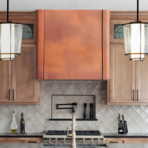 Fobest Handmade Fire Copper Range Hood for Florida Kitchens FCP-363