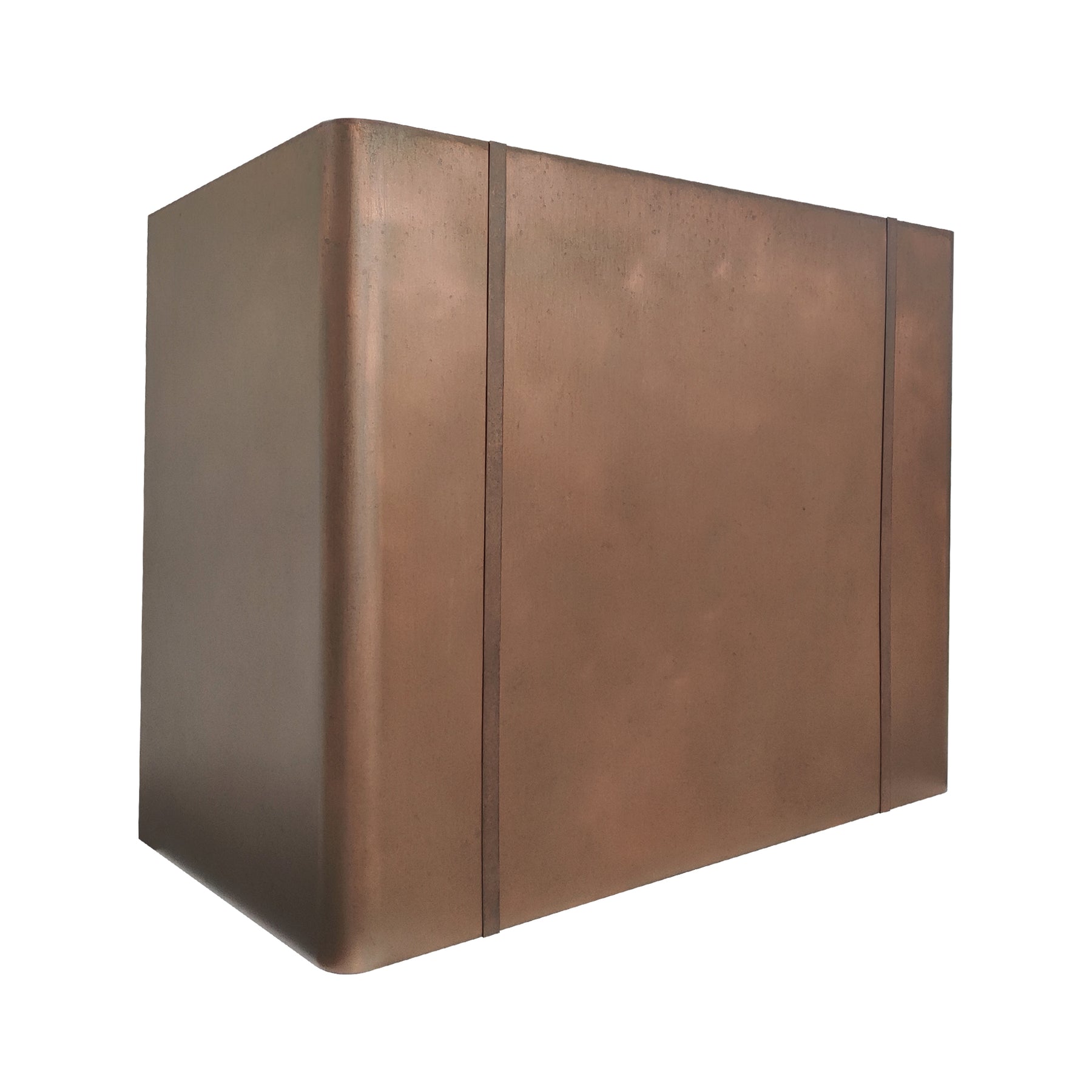 Fobest Handmade Vintage Copper Range Hood in Box Design FCP-384