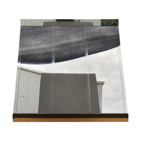 Fobest Illinois Mirror Polished Stainless Steel Range Hood with Brass Accents FSS-517