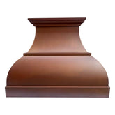 Fobest Instock Island Copper Range Hood (36"W x 27"D x 27"H)