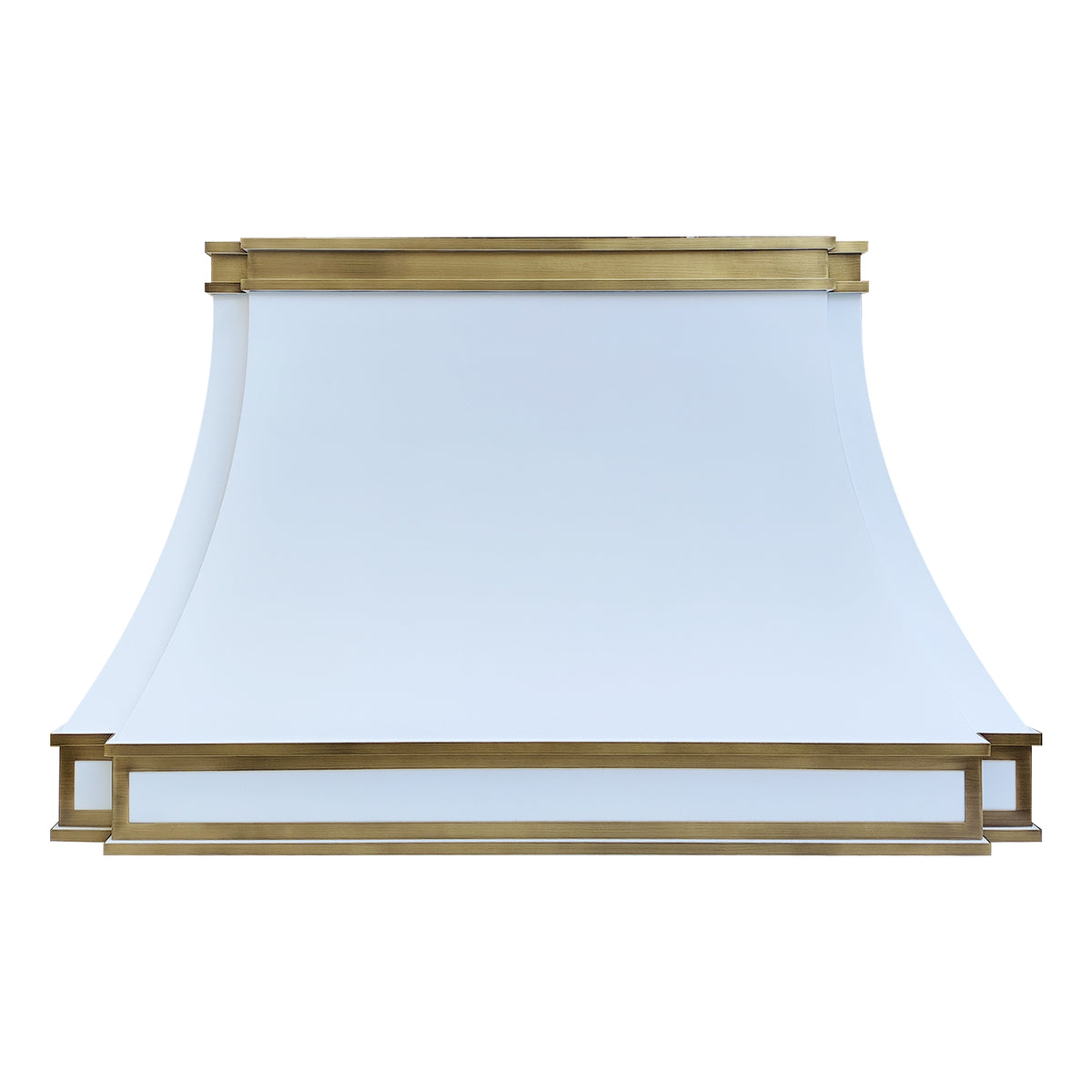 Fobest Instock Kitchen Range Hood with Copper Trims FSS-346 (61"W x 23"D x 37 1/2H")