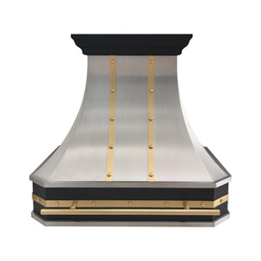Fobest Intersect Stainless Steel Range Hood with Three Metal Finishes FSS-737