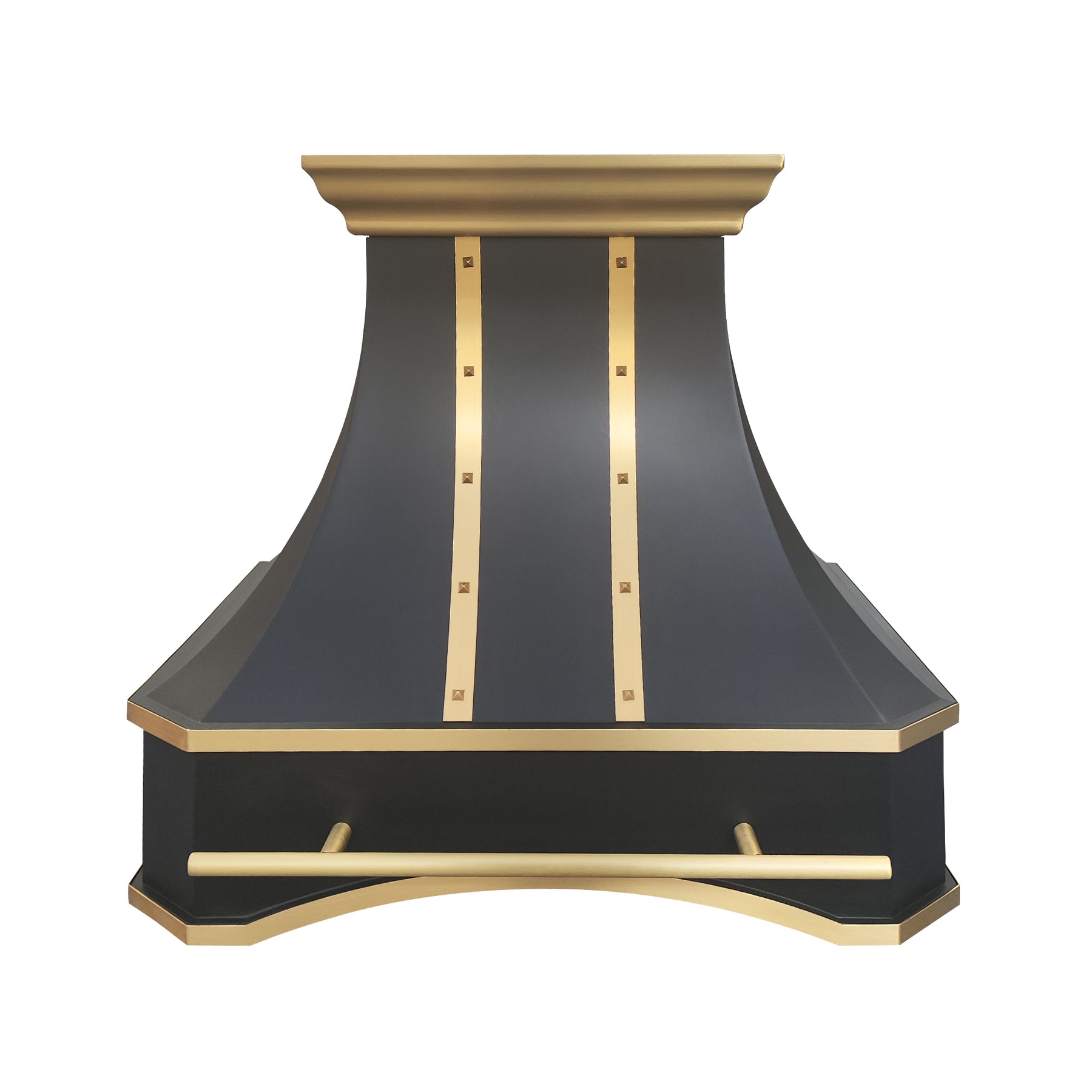 Fobest Los Angeles Black Stainless Steel Vent Hoods with Arched Bottom FSS-503