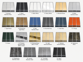 Fobest Los Angeles Brass & Stainless Steel Range Hoods FSS-505