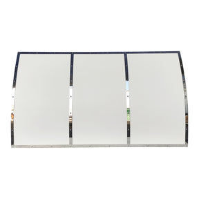 Fobest Los Angeles White Stainless Steel Range Hood with Polished Accents FSS-504