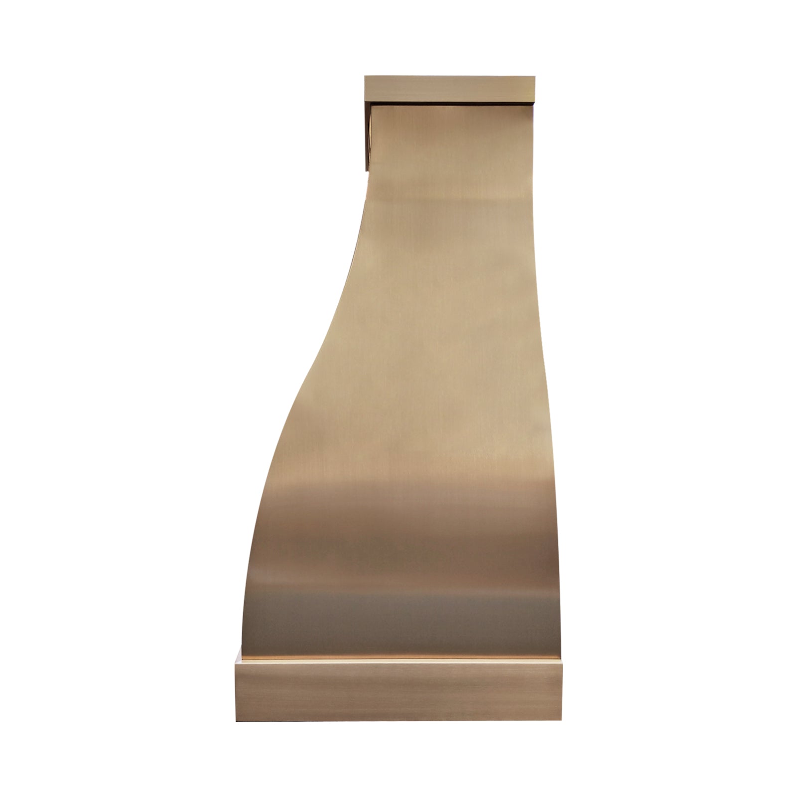 Fobest Luxury Brushed Brass Custom Range Hoods FSS-534