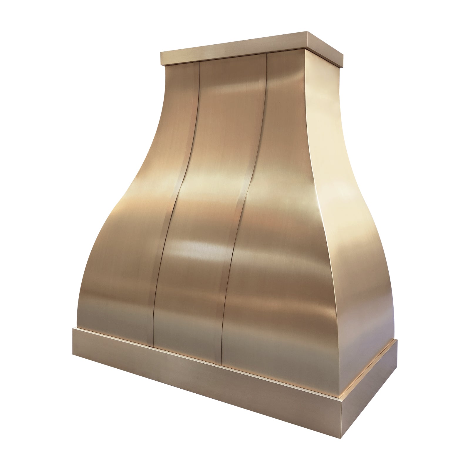 Fobest Luxury Brushed Brass Custom Range Hoods FSS-534