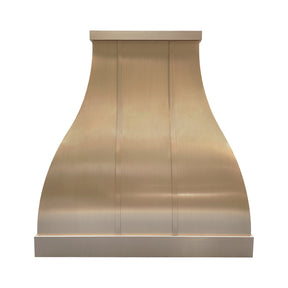 Fobest Luxury Brushed Brass Custom Range Hoods FSS-534