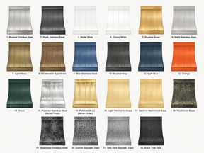 Fobest Luxury California Modern Brass Range Hood FSS-547