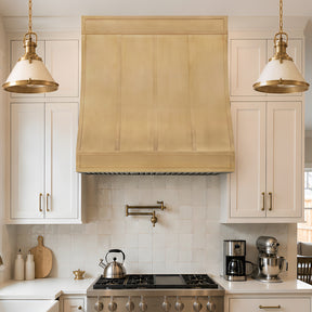 Fobest Luxury California Modern Brass Range Hood FSS-547