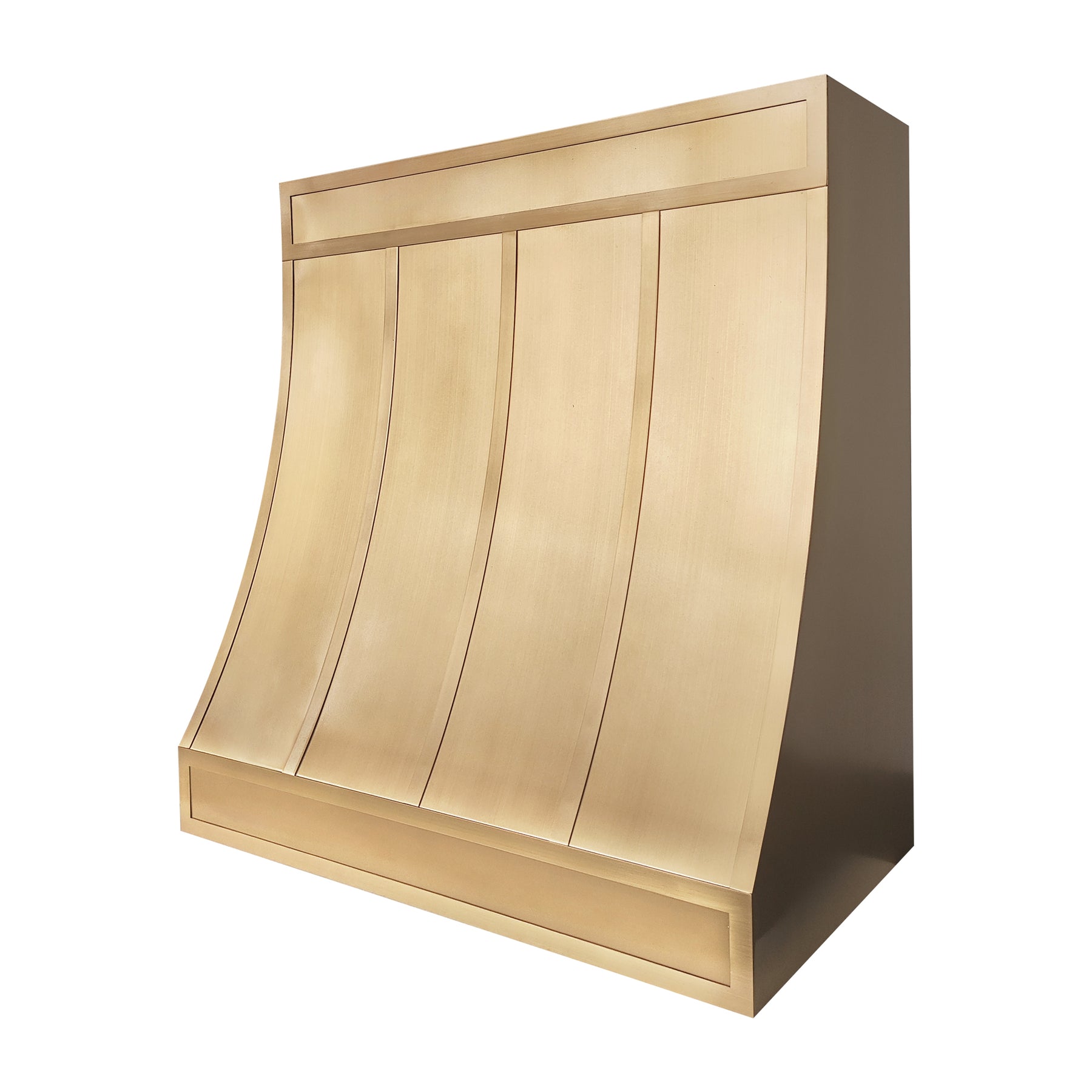 Fobest Luxury California Modern Brass Range Hood FSS-547
