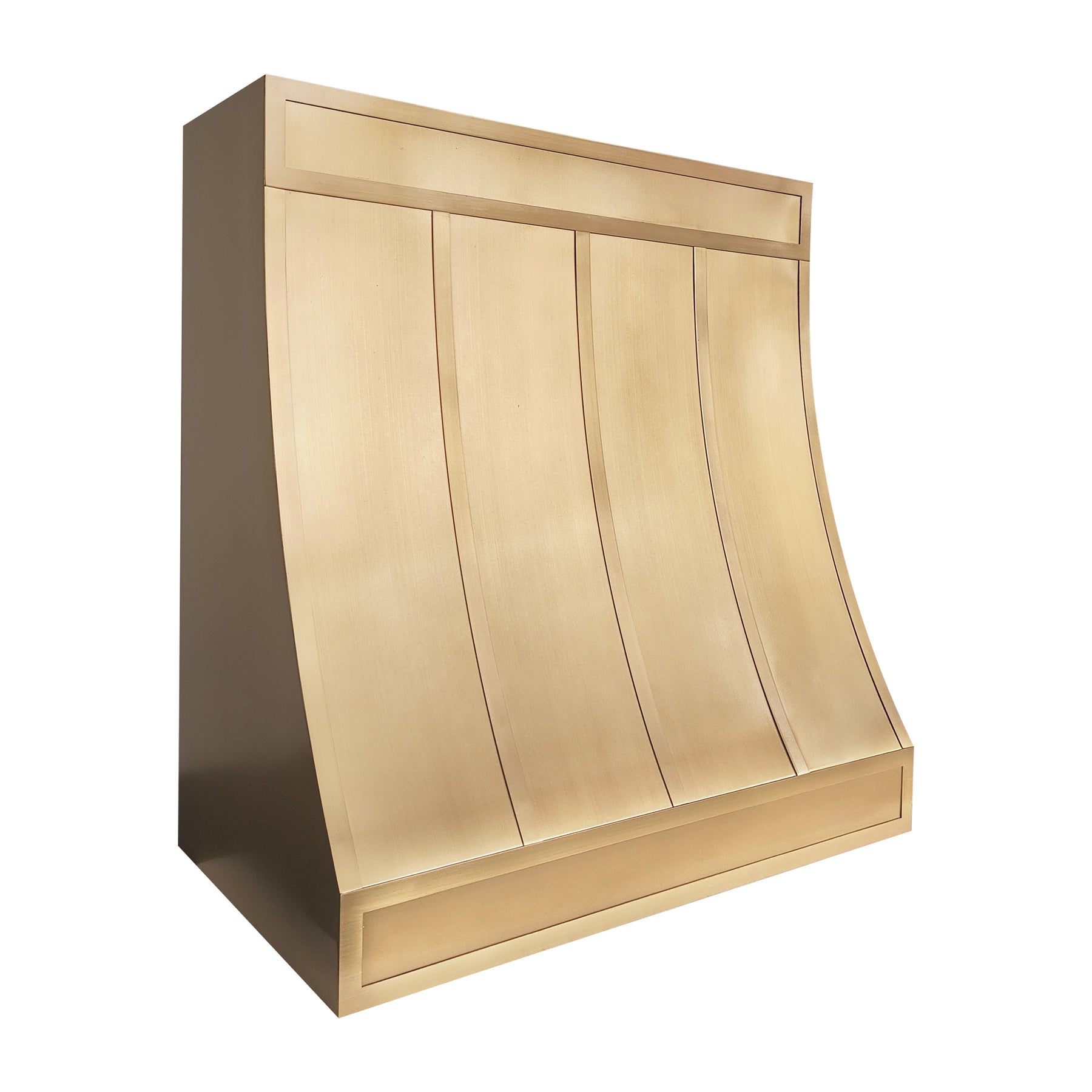 Fobest Luxury California Modern Brass Range Hood FSS-547