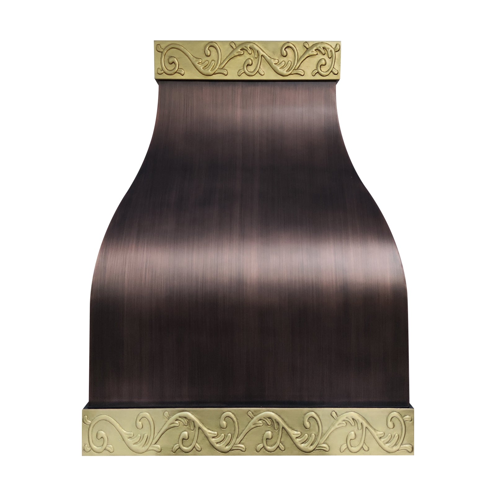 Fobest Luxury Copper Range Hood with Brass Accent FCP-319