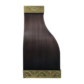 Fobest Luxury Copper Range Hood with Brass Accent FCP-319