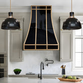 Fobest Mirror Black Custom Range Hood Stainless Steel FSS-476