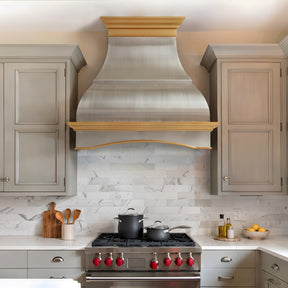 Fobest Mixed-Metal Stainless Steel Bell-Shaped Range Hood FSS-751