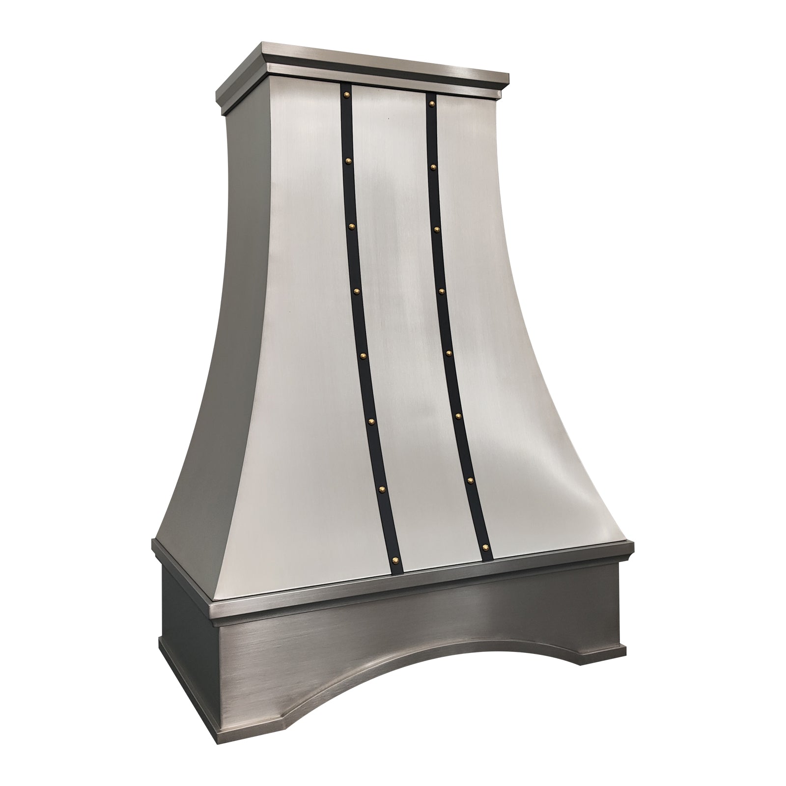 Fobest Mixed Metal Custom Range Hood for California Luxury Kitchens FSS-557
