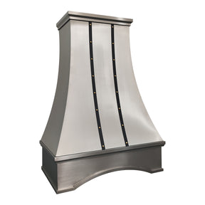 Fobest Mixed Metal Custom Range Hood for California Luxury Kitchens FSS-557