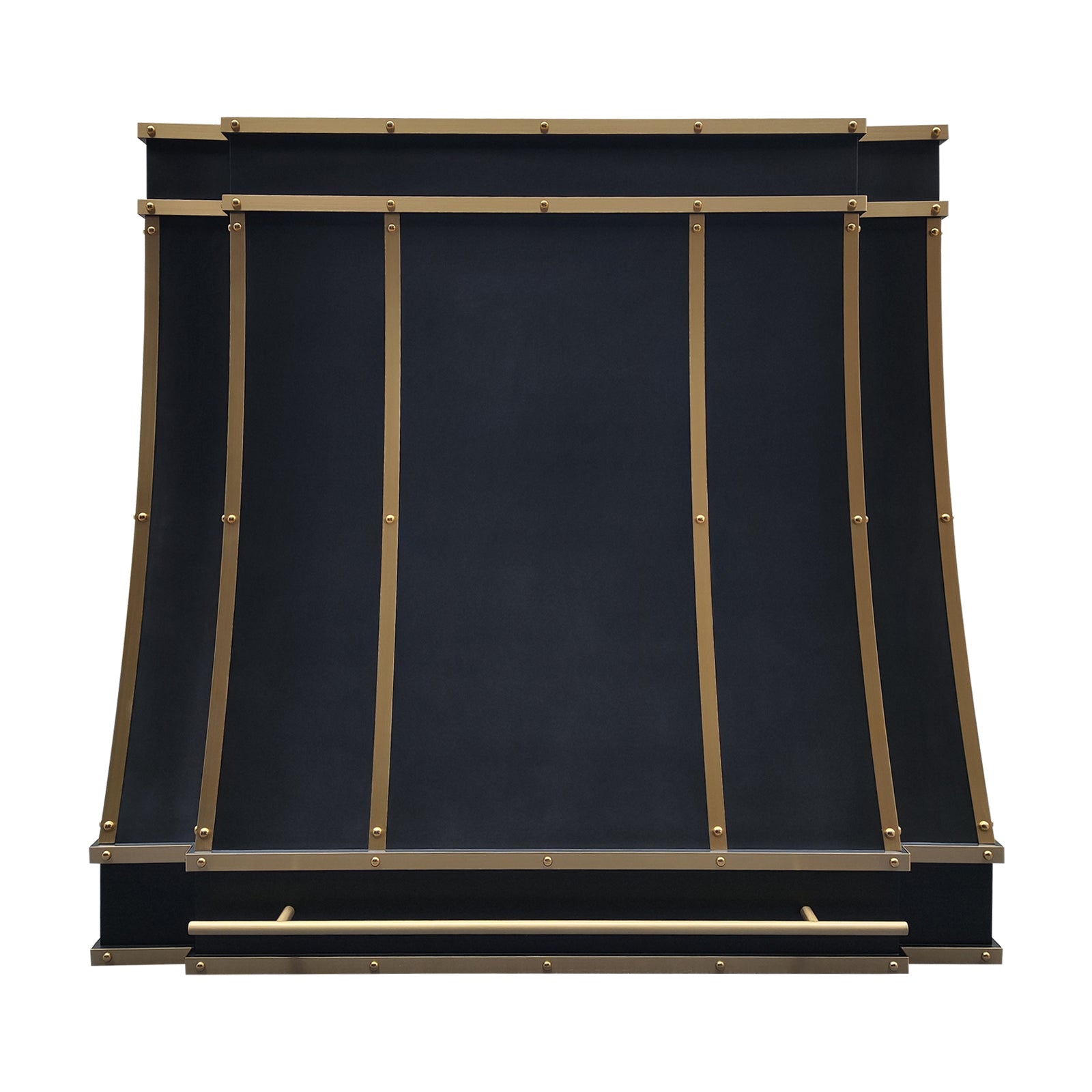 Fobest Modern Black Range Hood with Contemporary Edge FSS-527