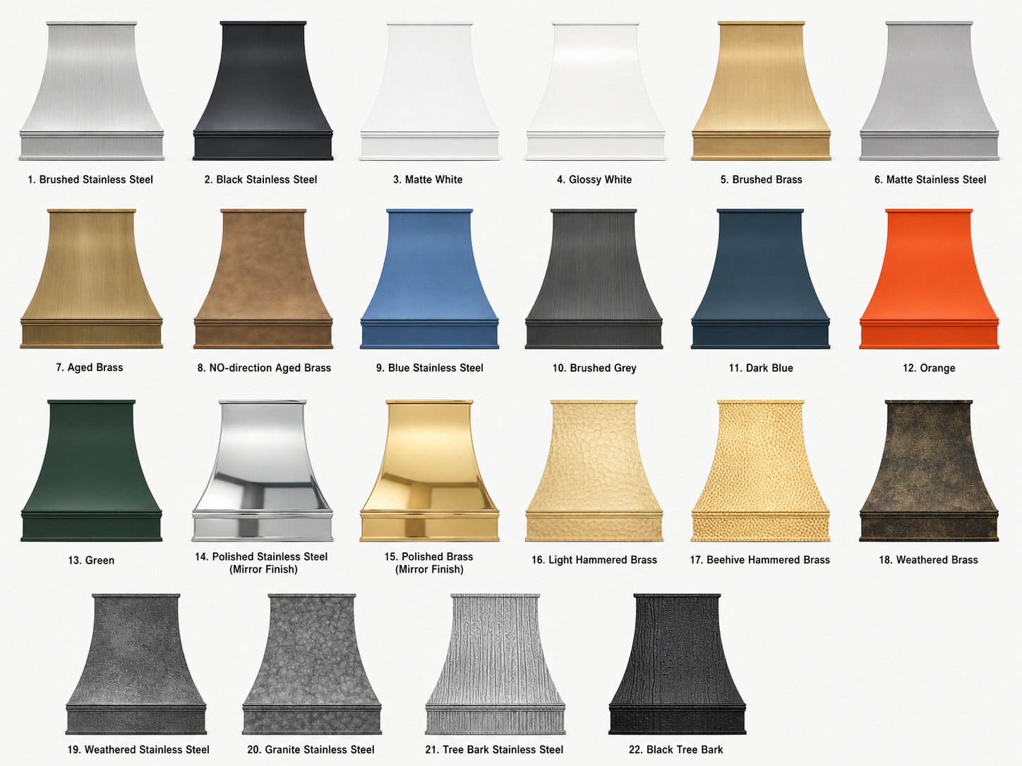 Fobest Modern Brass Hood Vent FSS-426