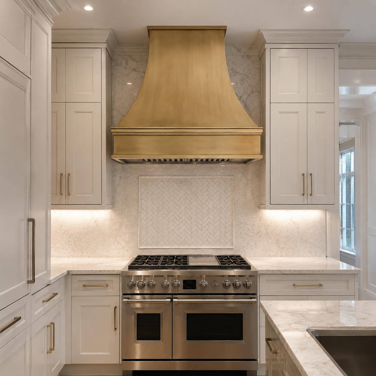 Fobest Modern Brass Hood Vent FSS-426