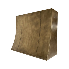 Fobest Modern Brass Range Hood with Two Straps Decor FSS-714