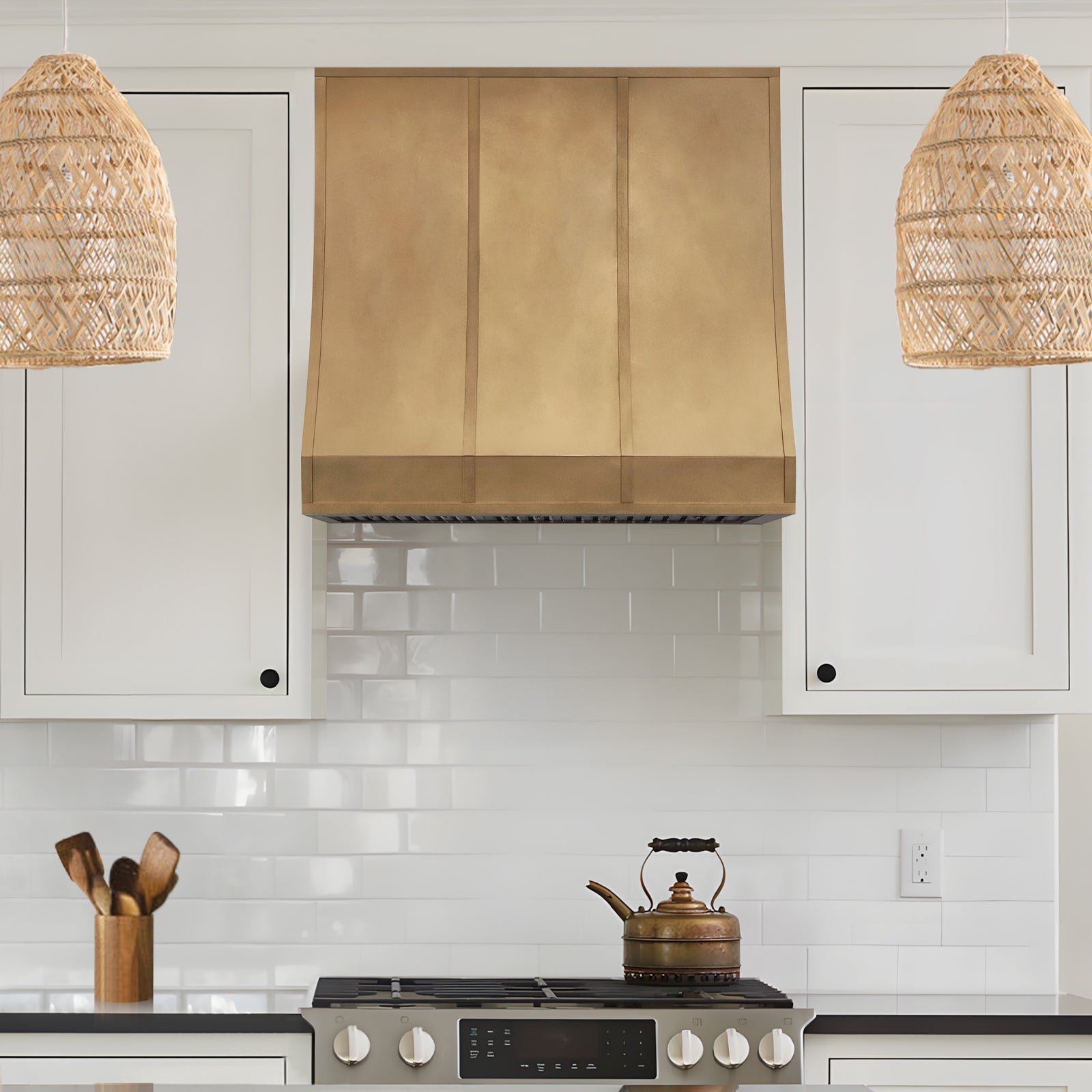 Fobest Modern Brass Wall-Mount Custom Range Hoods FSS-538