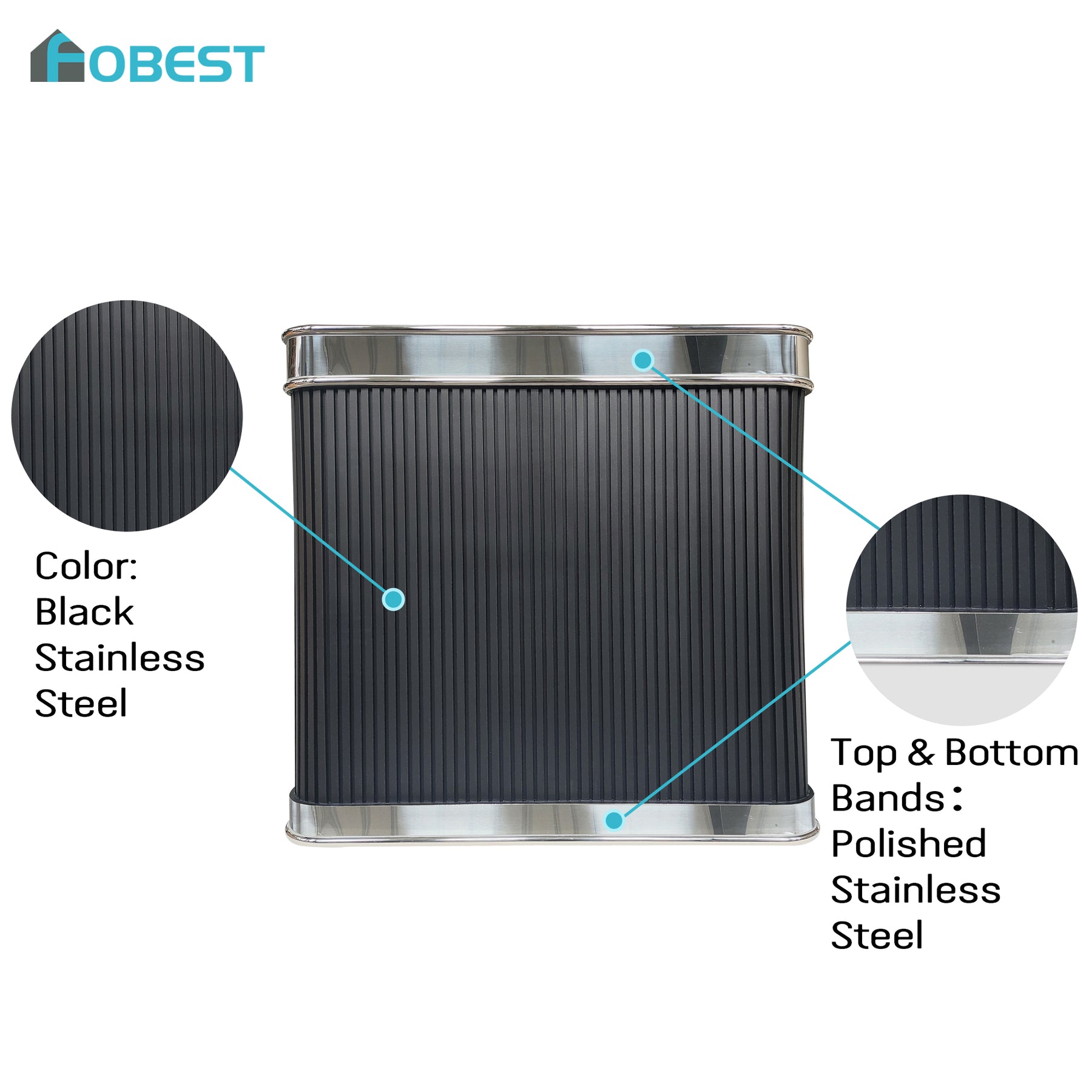 Fobest Modern Geometric Stainless Steel Range Hood FSS-692