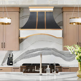 Fobest Modern Luxury Custom Stainless Steel Range Hood in Arched Design FSS-558