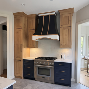 Fobest Modern Luxury Custom Stainless Steel Range Hood in Arched Design FSS-558