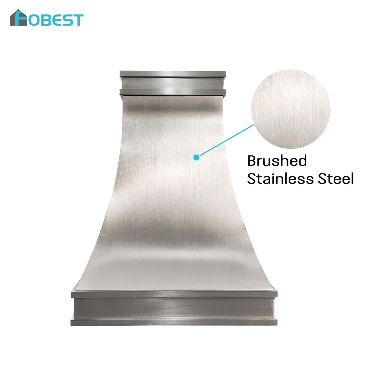 Fobest Modern Minimalist Stainless Steel Kitchen Range Hood FSS-545