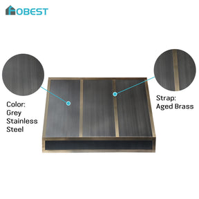 Fobest Modern Range Hood with Clean Lines FSS-669