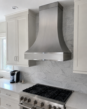 Fobest Modern Stainless Steel Range Hood with Mirror Straps FSS-437